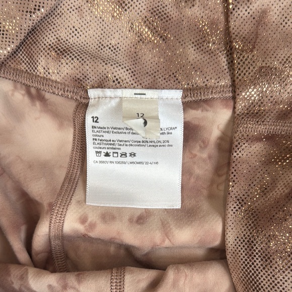 Lululemon Align Crop with Pockets Shine Size 12 - Picture 7 of 12